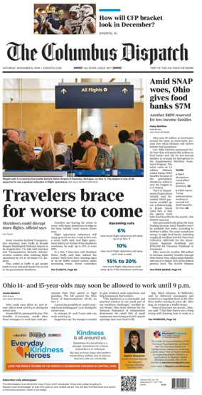 Cover of The Columbus Dispatch