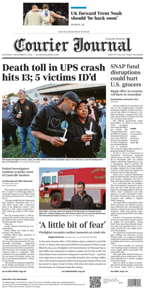 Cover of The Courier-Journal (Louisville)