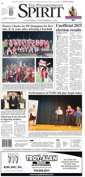 Cover of The Punxsutawney Spirit