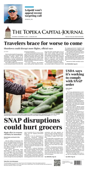 Cover of The Topeka Capital-Journal