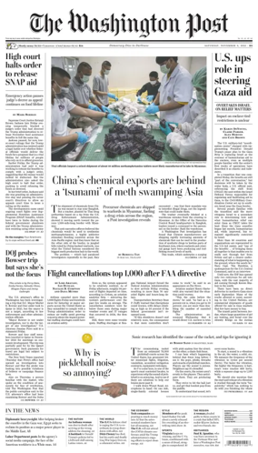 Cover of The Washington Post