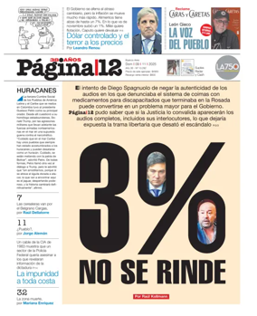 Cover of Pagina 12