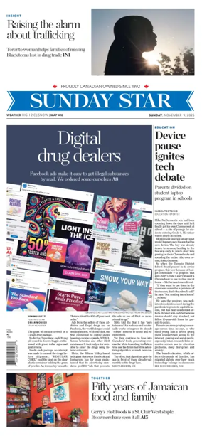 Cover of Toronto Star