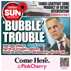 Cover of Toronto Sun