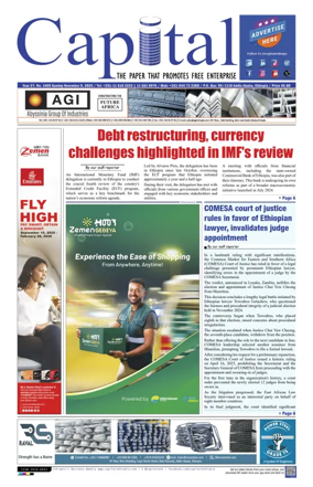 Cover of Capital (Ethiopia)