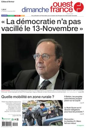 Cover of Dimanche Ouest France (Côtes-d'Armor)