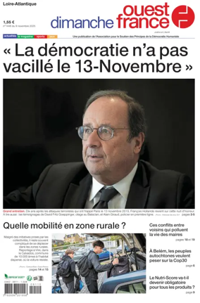 Cover of Dimanche Ouest France (Loire-Atlantique)