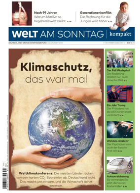 Cover of Welt am Sonntag - kompakt