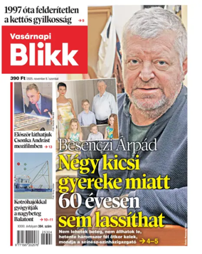 Cover of Vasárnapi Blikk