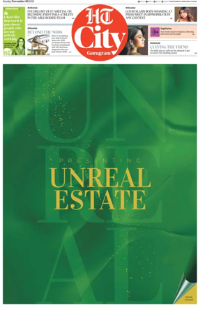 Cover of Hindustan Times (Gurgaon) - City