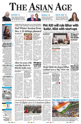 Cover of The Asian Age