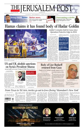 Cover of Jerusalem Post