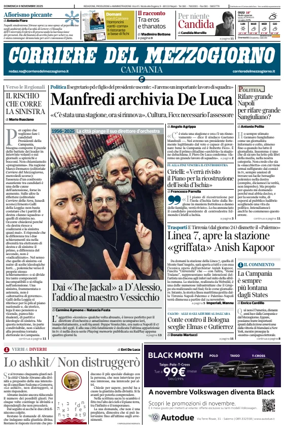 Cover of Corriere del Mezzogiorno (Campania)