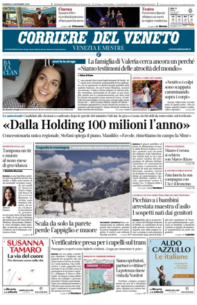 Cover of Corriere del Veneto (Venezia e Mestre)