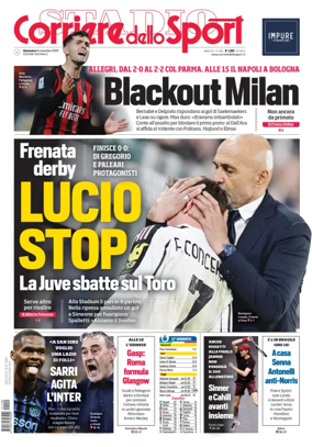 Cover of Corriere dello Sport