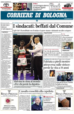 Cover of Corriere di Bologna