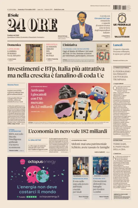 Cover of Il Sole 24 Ore