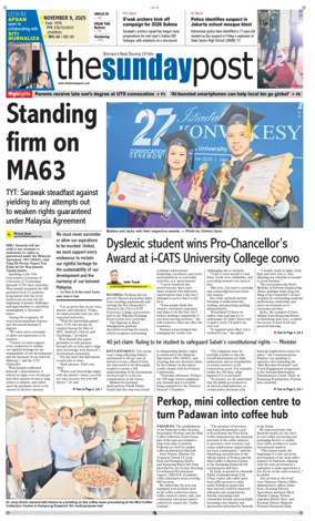 Cover of The Borneo Post