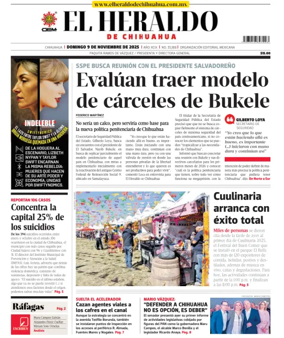 Cover of El Heraldo de Chihuahua