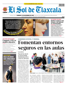Cover of El Sol de Tlaxcala