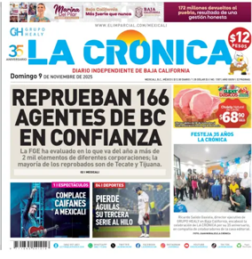 Cover of La Crónica