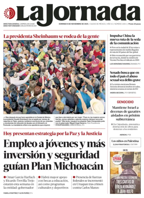 Cover of La Jornada