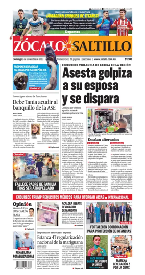 Cover of Zócalo Saltillo