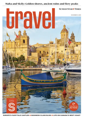 Cover of Sunday Star Times Travel