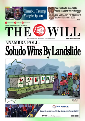 Cover of THEWILL NEWSPAPER