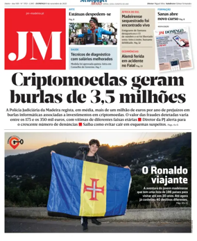Cover of Jornal Madeira