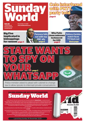 Cover of Sunday World