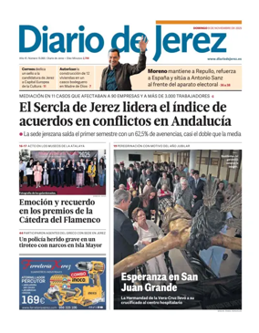 Cover of Diario de Jerez