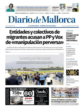 Cover of Diario de Mallorca