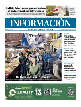 Cover of Diario Informacion (Elche y Vega Baja)
