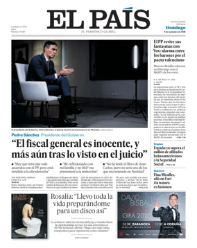Cover of El País (Catalunya)