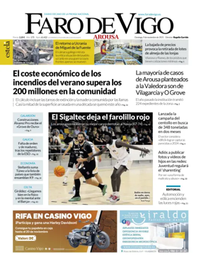 Cover of Faro de Vigo (Arousa)