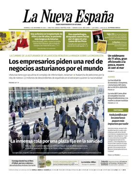 Cover of La Nueva España