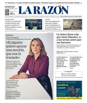 Cover of La Razon (Levante)
