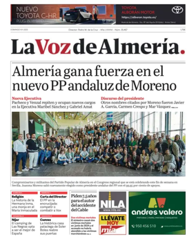 Cover of La Voz de Almería