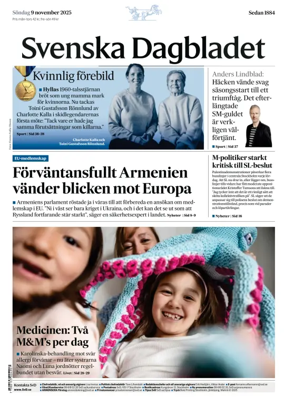 Cover of Svenska Dagbladet