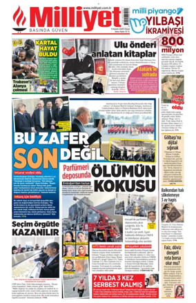 Cover of Milliyet