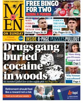 Cover of Manchester Evening News