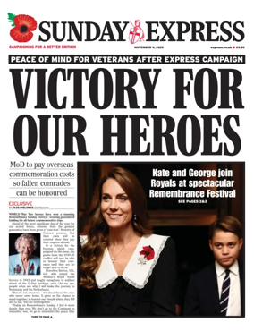 Cover of Sunday Express