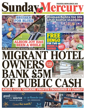 Cover of Sunday Mercury