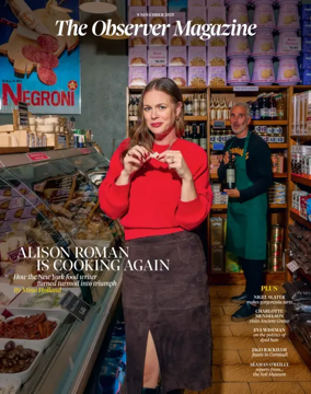 Cover of The Observer Magazine