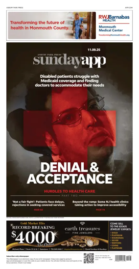 Cover of Asbury Park Press