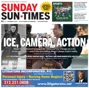 Cover of Chicago Sun-Times (Sunday)