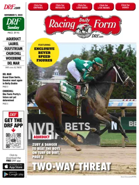 Cover of Daily Racing Form National Digital Edition