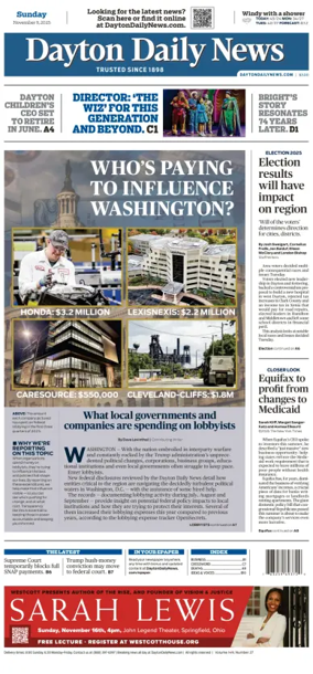 Cover of Dayton Daily News