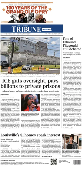 Cover of Great Falls Tribune